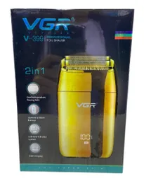 Afeitadora Shaver Vgr 399 Recargable Color Dorado Oscuro 110v