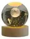 Lámpara Esfera De Cristal Astronauta Escalera