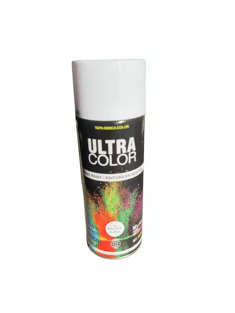 Pintura Aerosol Blanco Brillante 400ml
