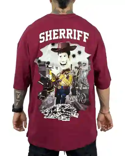 Oversize Woody Sheriff Uva Talla M