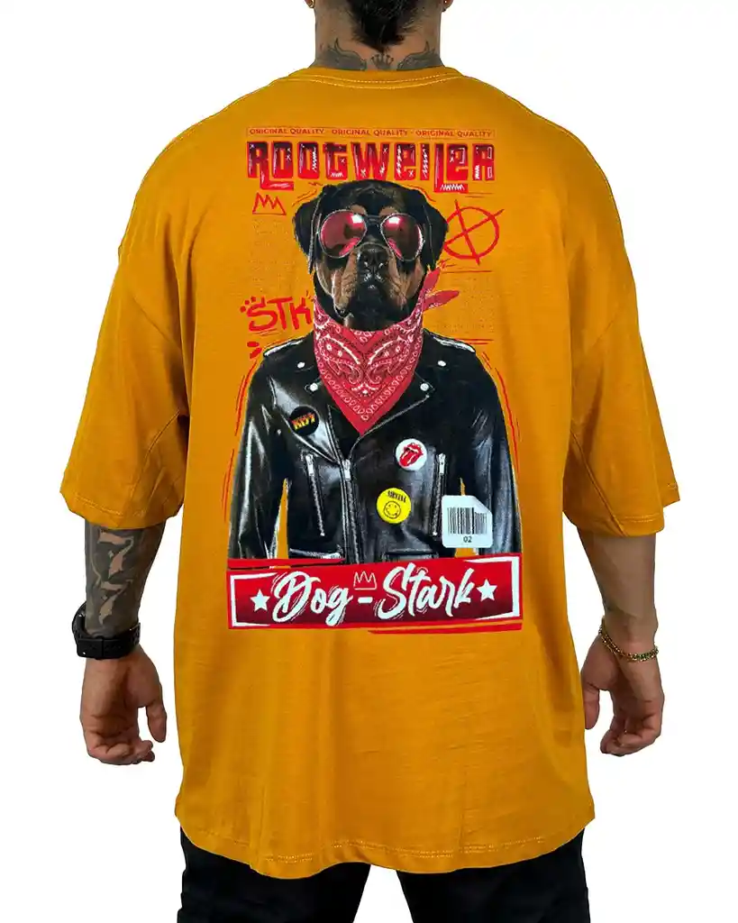 Oversize Rottweiler Mostaza Talla L