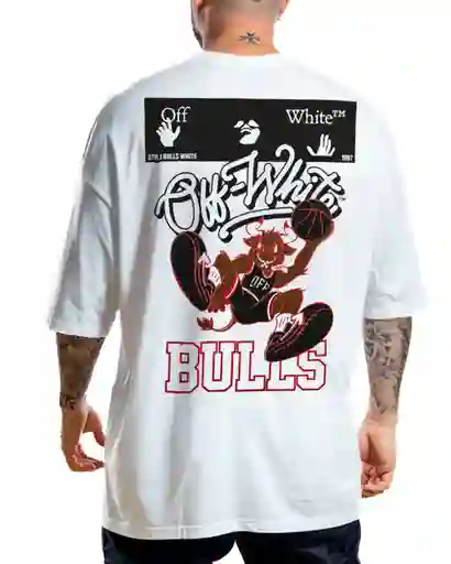 Oversize Off White Bulls Talla S