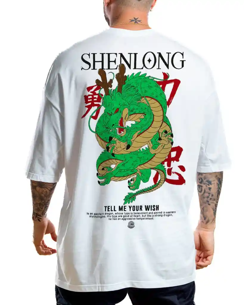 Oversize Tell Me Shenglong Talla L