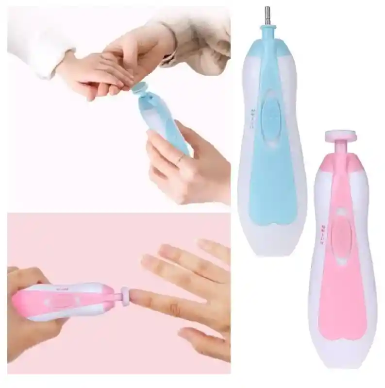 Cortauñas Electrico Para Bebe 6 En 1 Manicure Niños
