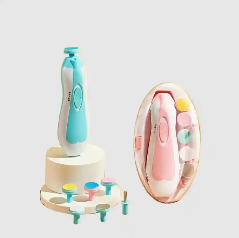 Cortauñas Electrico Para Bebe 6 En 1 Manicure Niños