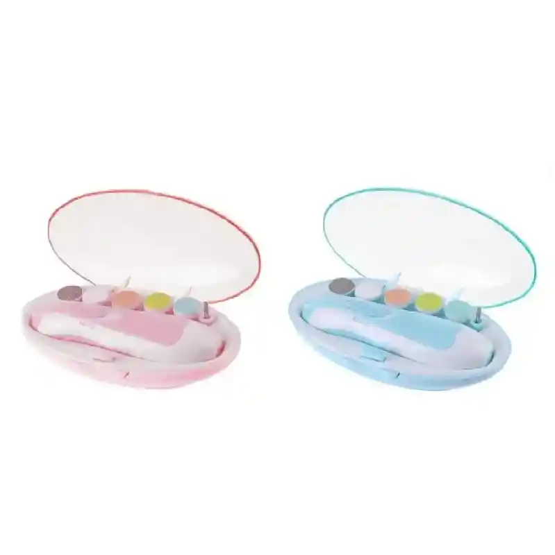 Cortauñas Electrico Para Bebe 6 En 1 Manicure Niños