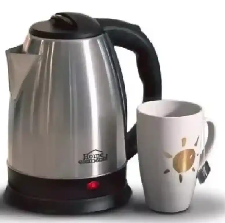 Jarra Hervidora Acero Inoxidable 1,9 Litros Home Elements