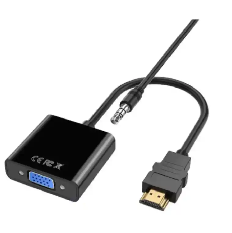 Adaptador Convertidor Cable Hdmi A Vga 1080p