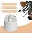 Organizador De Maquillaje Giratorio Multifuncional Con Tapa