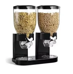 Dispensadores De Cereal Doble Almacenamiento Alimento Seco
