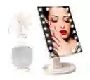 Espejo Maquillaje Luz Led Touch