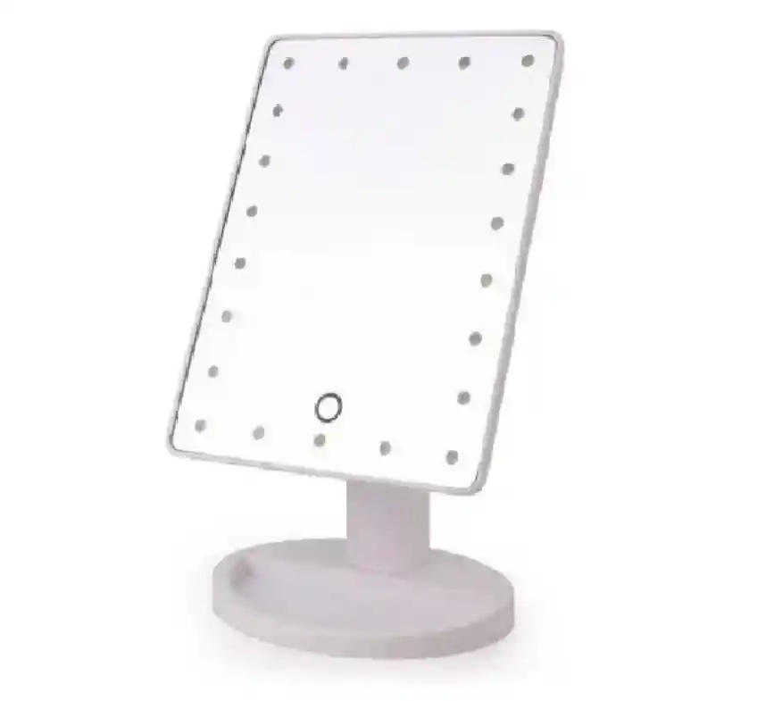 Espejo Maquillaje Luz Led Touch