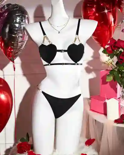 Set Afrodita Negro