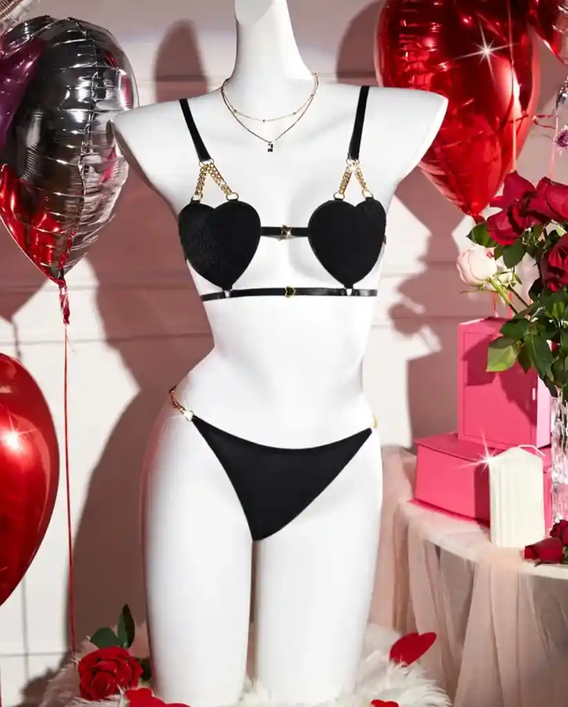 Set Afrodita Negro