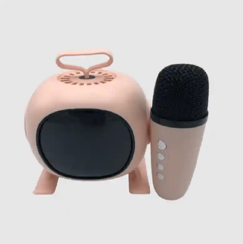 Mini Parlante Karaoke Bafle Recargable Inalambrico Bluetooth