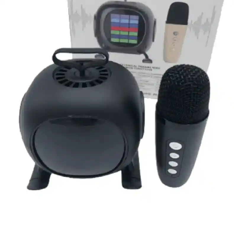 Mini Parlante Karaoke Bafle Recargable Inalambrico Bluetooth