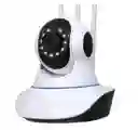 Camara De Seguridad Hd Robótica Ip Wifi 3 Antenas App Yoosee
