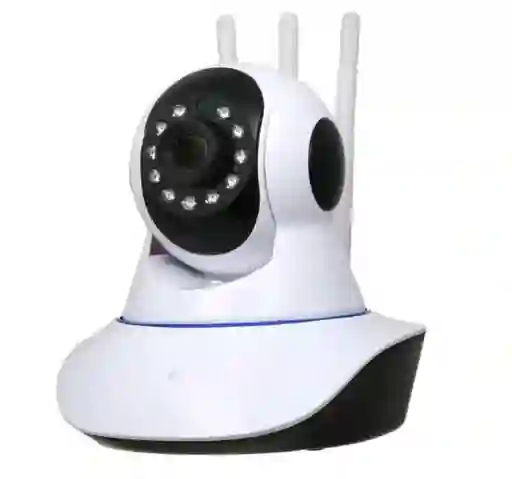 Camara De Seguridad Hd Robótica Ip Wifi 3 Antenas App Yoosee