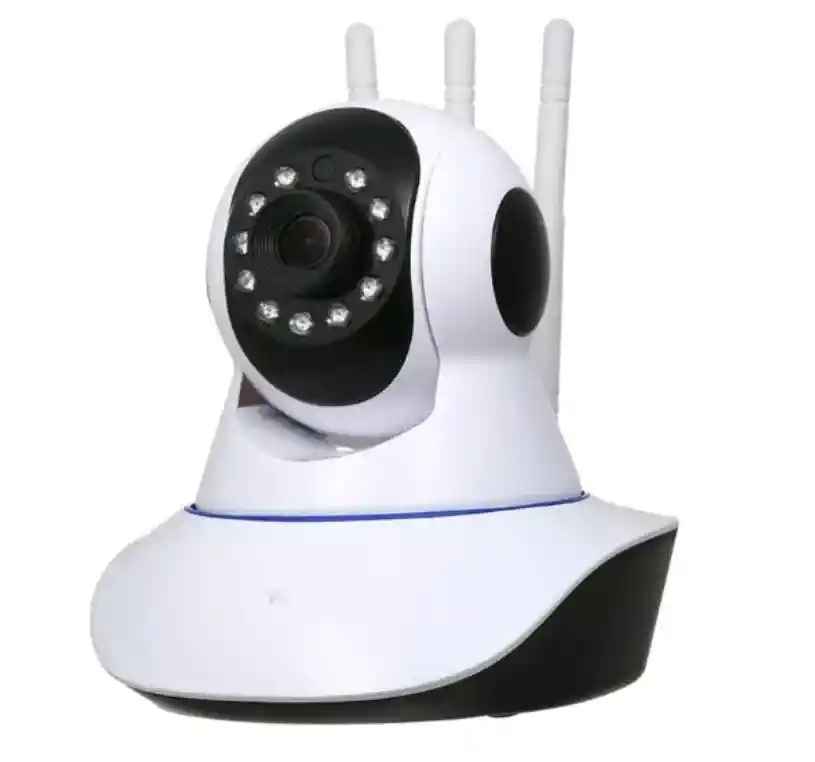 Camara De Seguridad Hd Robótica Ip Wifi 3 Antenas App Yoosee