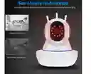 Camara De Seguridad Hd Robótica Ip Wifi 3 Antenas App Yoosee