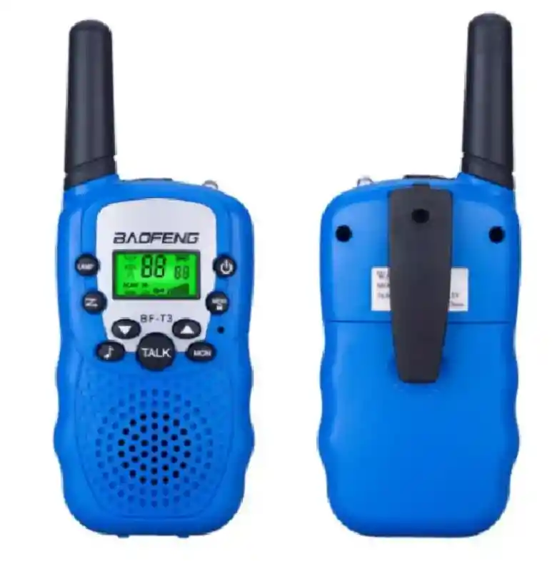 2 Radios Mini Walkie Talkies Bf T3