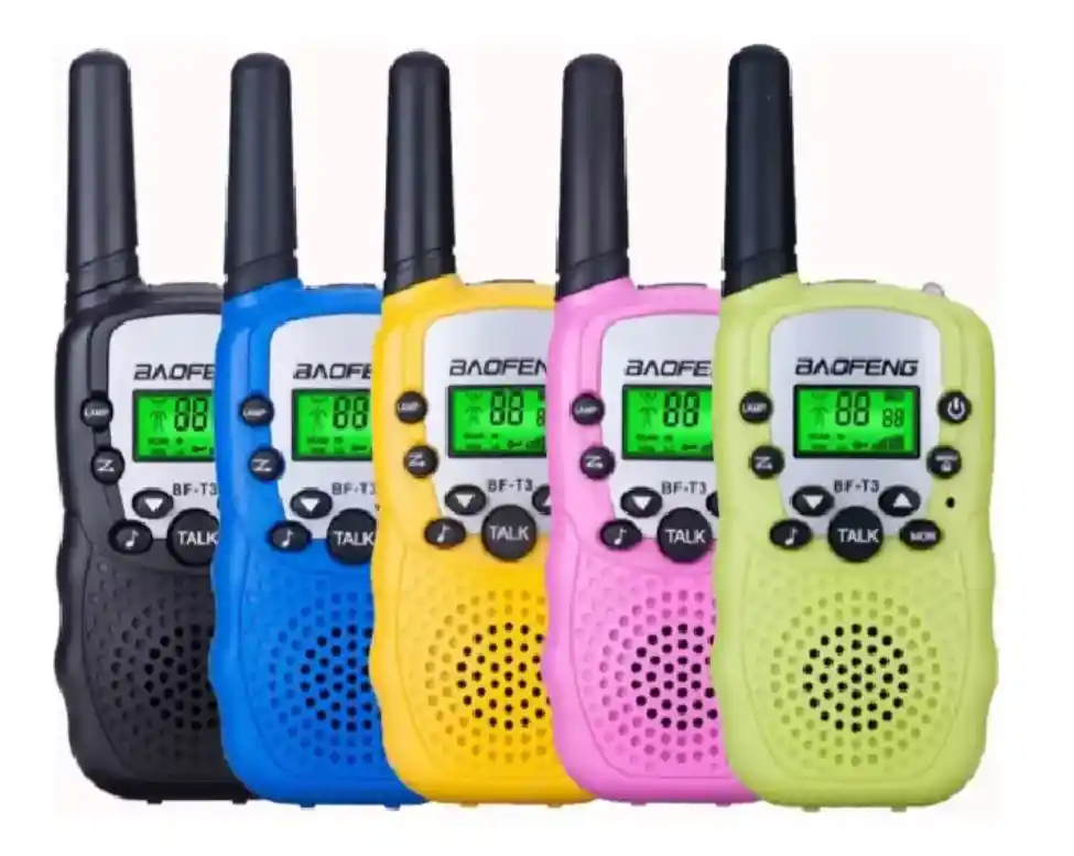 2 Radios Mini Walkie Talkies Bf T3