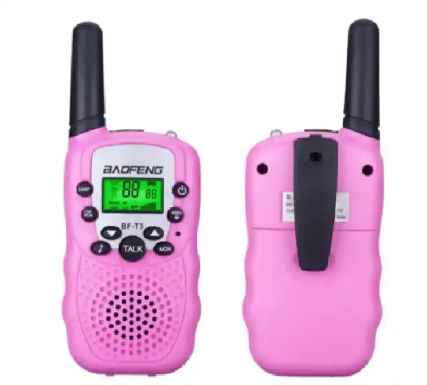 2 Radios Mini Walkie Talkies Bf T3