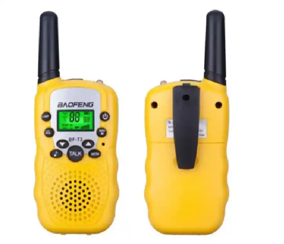 2 Radios Mini Walkie Talkies Bf T3