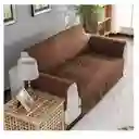 Forro Protector Sofá Doble Faz Cubre Sofá 2 Puetos Lavable