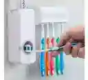 Porta Cepillos Con Dispensador Pasta Dental