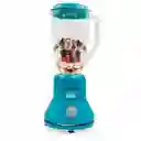 Licuadora Home Elements 2 Velocidades Color Azul Turquesa