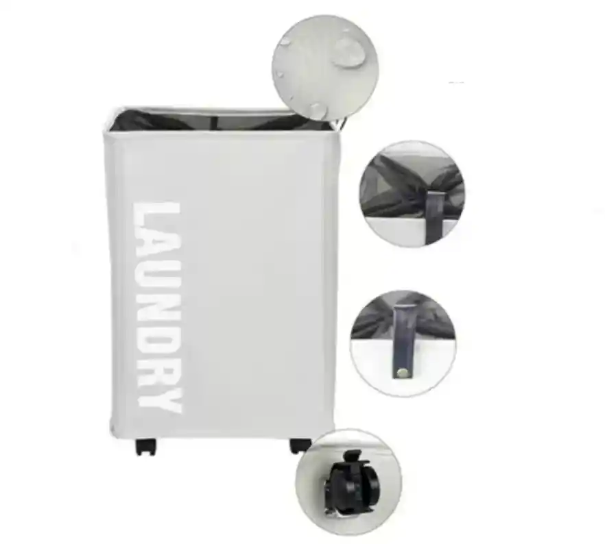 Cesta Para Ropa Plegable Organizador De Lavanderia