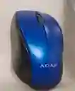 Mouse Inalámbrico Azul 2.4ghz – Alta Precisión, 1600 Dpi, Conexión Receptor Usb Plug Play- Android Windows Smartv