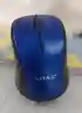 Mouse Inalámbrico Azul 2.4ghz – Alta Precisión, 1600 Dpi, Conexión Receptor Usb Plug Play- Android Windows Smartv