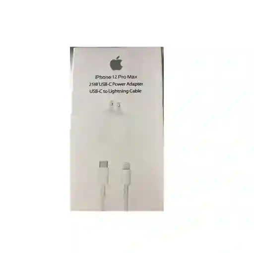 Cargador Iphone 12 Pro Max 25w Tipo C A Iphone
