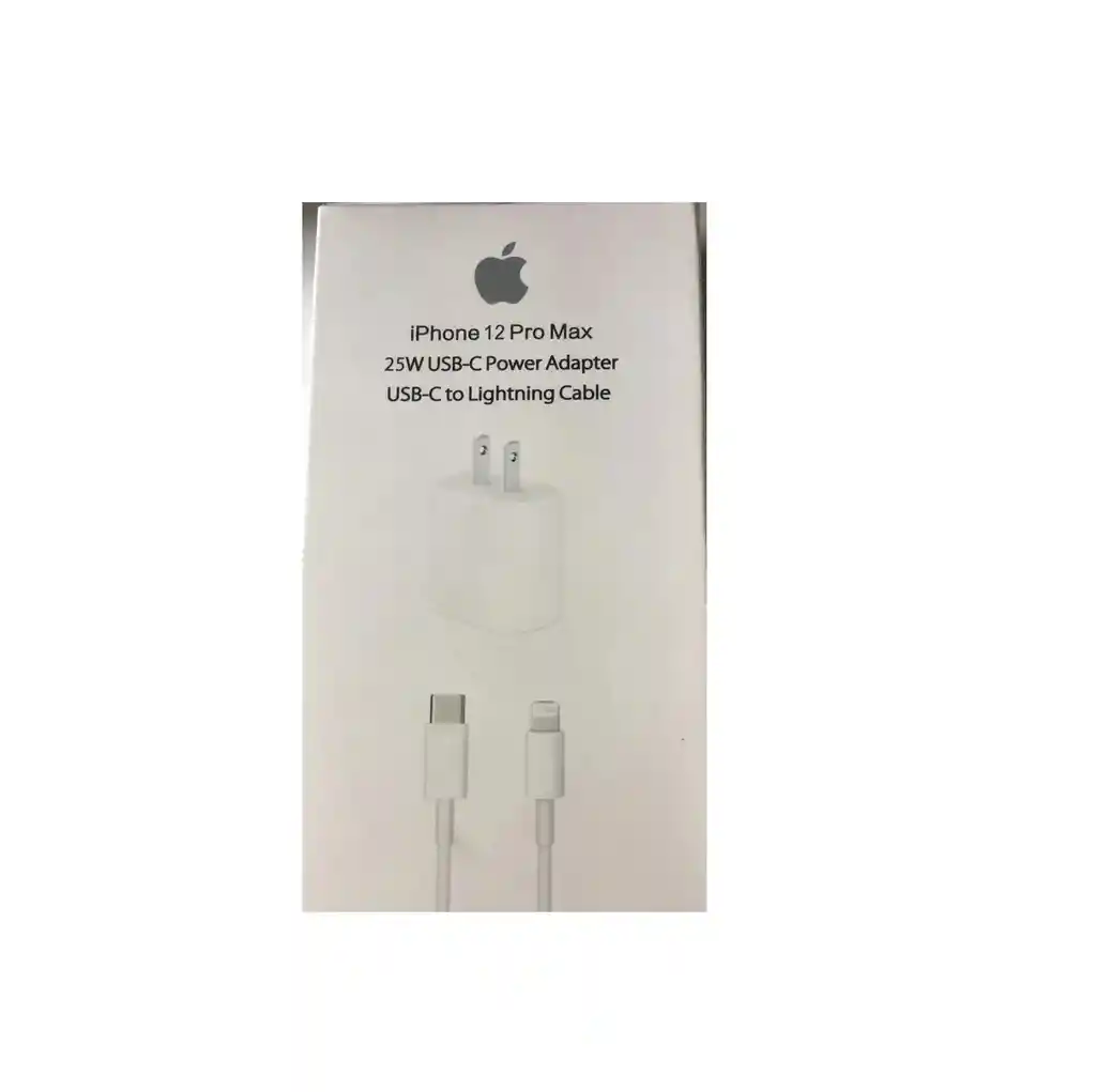 Cargador Iphone 12 Pro Max 25w Tipo C A Iphone