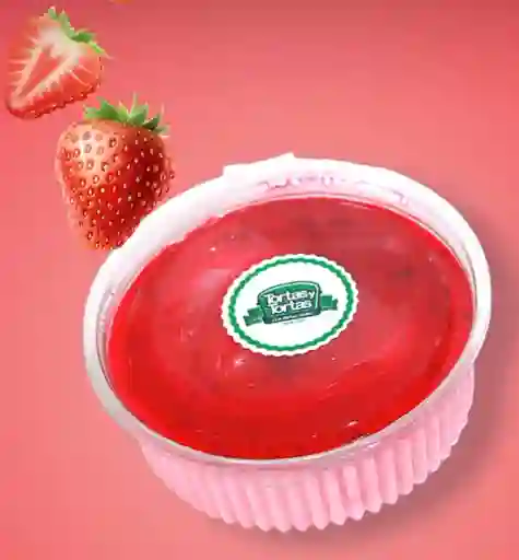Postre Personal Fresa