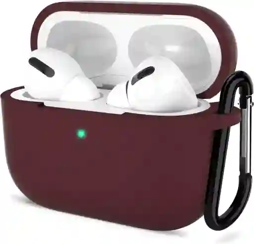 Estuche Silicone Airpods Pro 2 ( Vinotinto )
