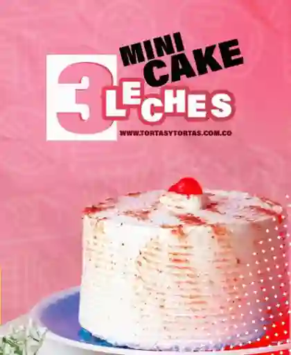 Mini Cake Tres Leches
