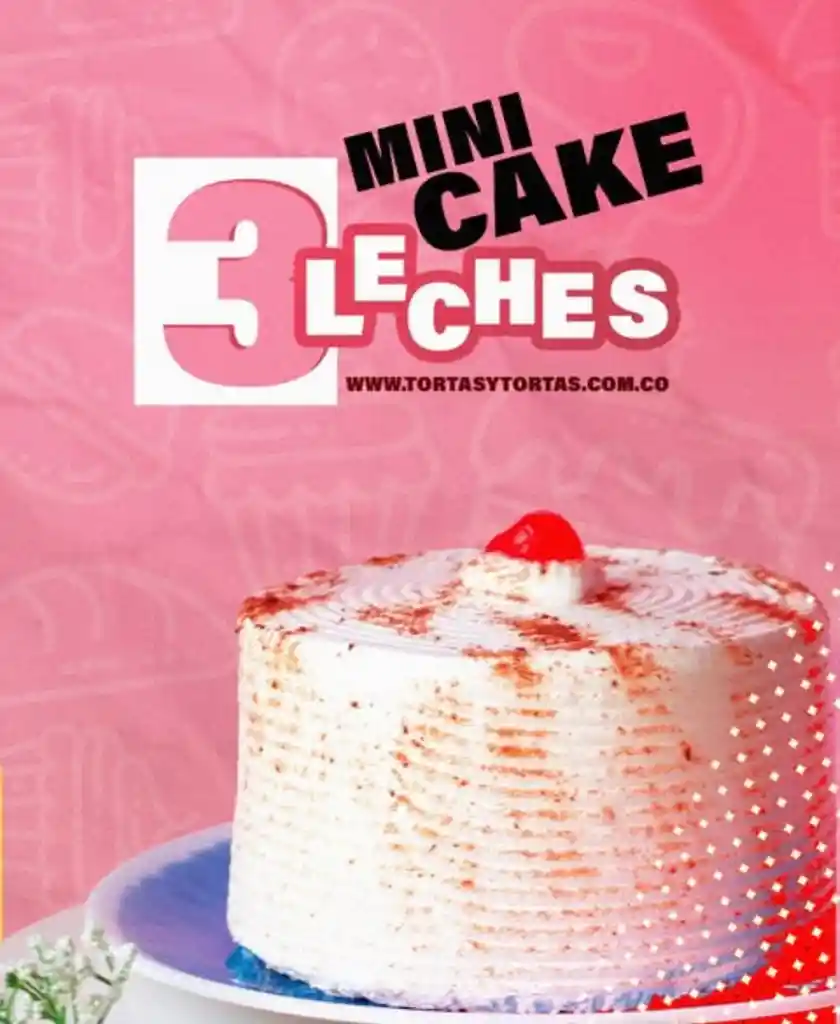 Mini Cake Tres Leches