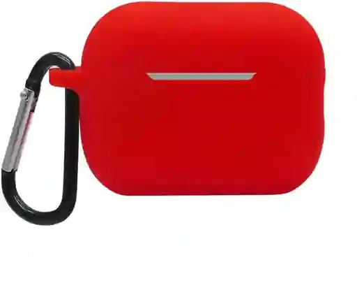 Estuche Silicone Airpods Pro 2 ( Rojo )