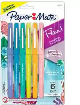 Plumigrafo Flair Aromas *6 Nd Paper Mate
