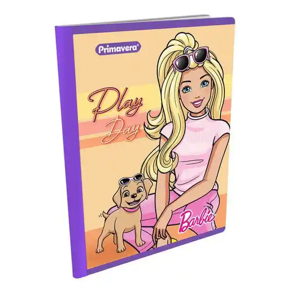 Cuaderno Barbie Primavera Rallado