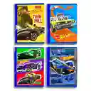 Cuaderno De 100 Hojas Primavera Hot Wheels X1unidad Cuadriculado