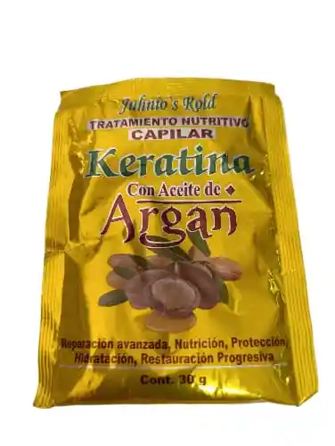 Tratamiento Nutrivo Capilar Con Aceite De Argan 30g
