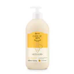 Loción Hidratante Corporal Leche Y Miel 400ml Cbem