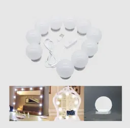 Extensión Luces-bombillas Para Espejo Tocador Hollywood