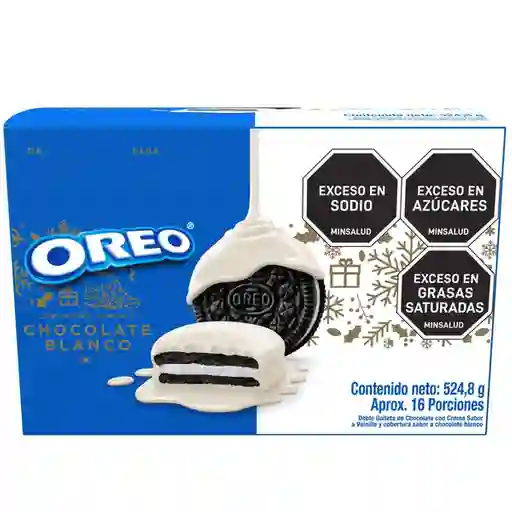 Oreo Galleta Con Cobertura Sabor a Chocolate Blanco