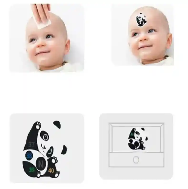 Medidor De Fiebre Niños Bebes Sticker