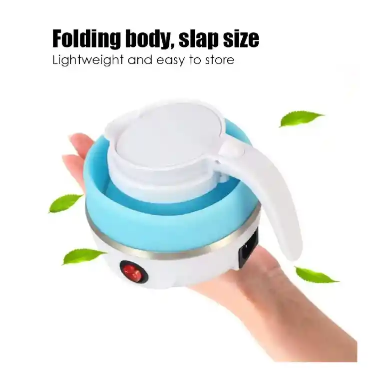 Cafetera Electrica Plegable Silicona Calentador Portátil